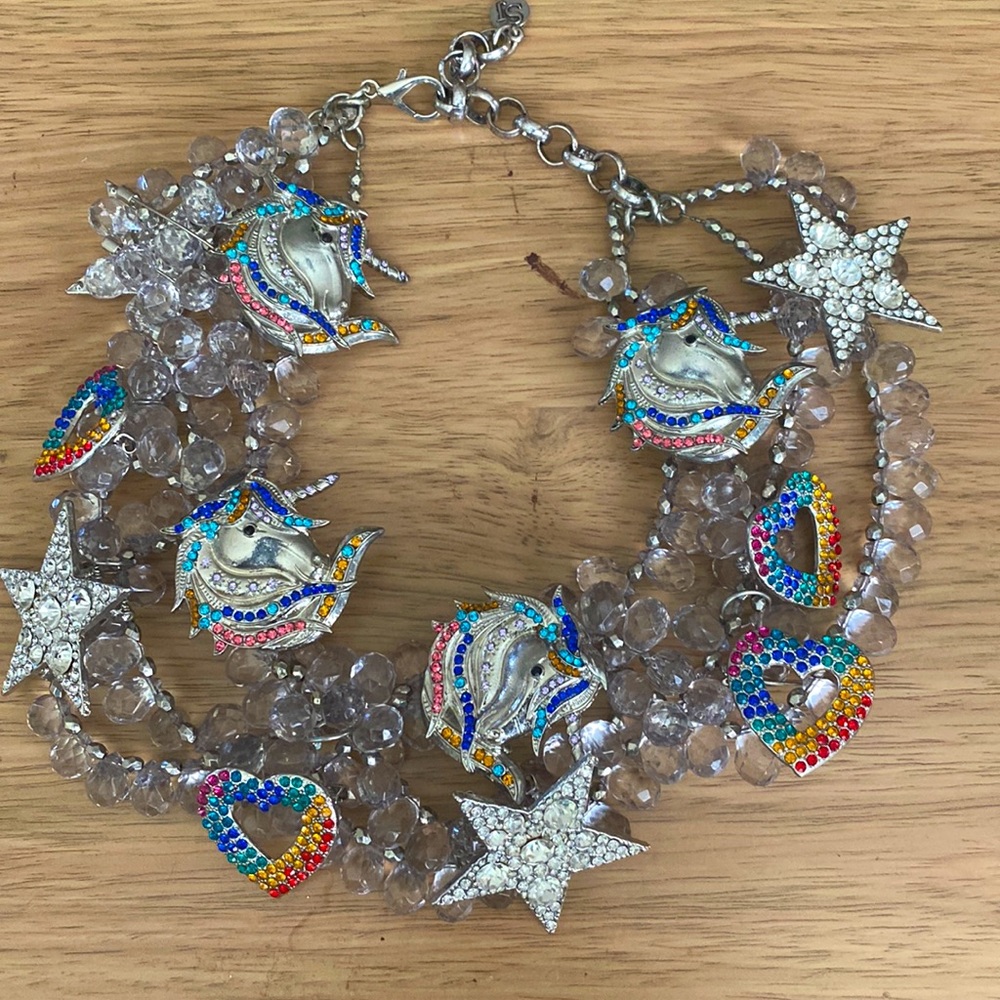 Sassy Jones Fairydust Bib w/Removable Brooches.